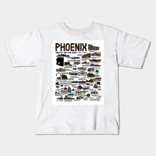 Phoenix Map Kids T-Shirt